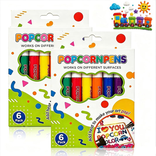 3D Popcorn Puffy Paint Pens