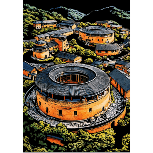 Temple and Mist Collection