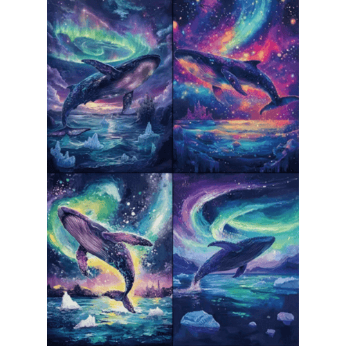 Blue Whale Collection (Glow in the Dark)