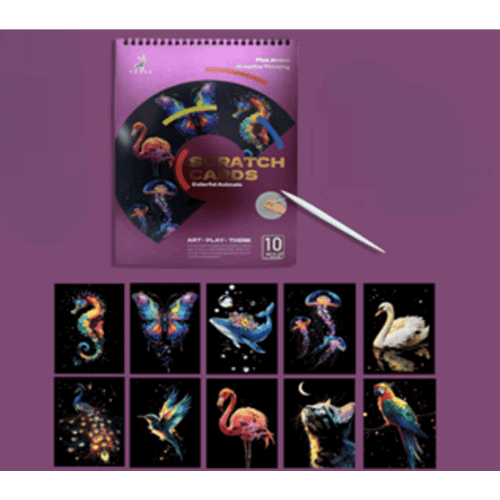 Colorful Animals Booklet