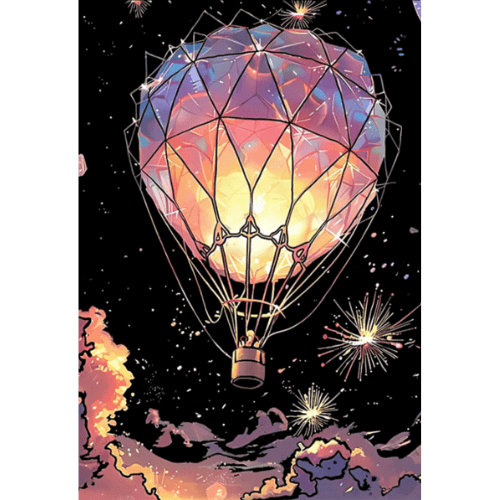 Hot Air Balloons Collection (Glow in the Dark)