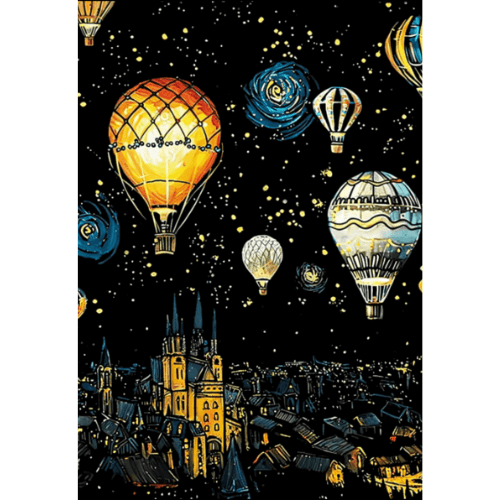 Hot Air Balloons Collection (Glow in the Dark)