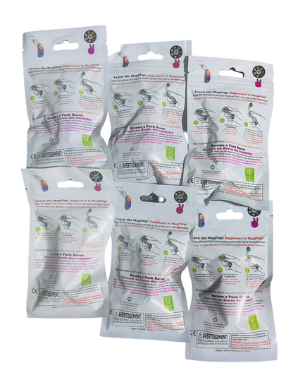 PopPuck Fidget Toy + 2 Free Random Magnetic Beads