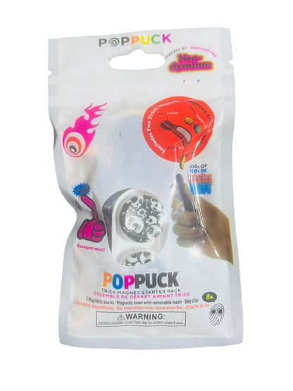 PopPuck Fidget Toy + 2 Free Random Magnetic Beads