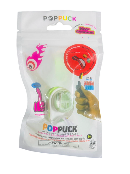 PopPuck Fidget Toy + 2 Free Random Magnetic Beads