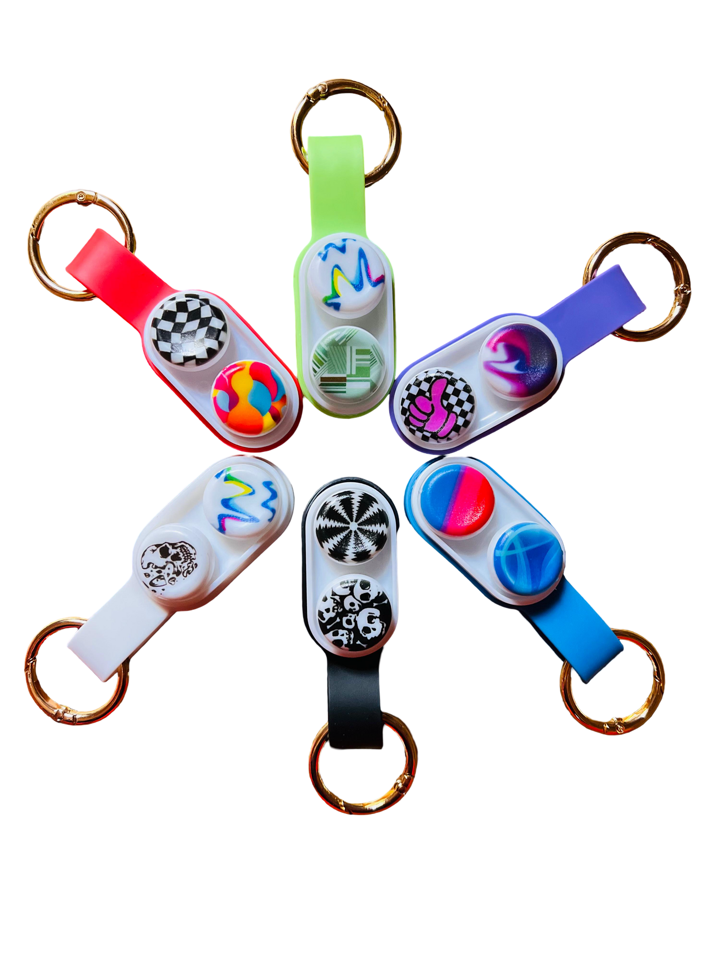PopPuck Fidget Toy + 2 Free Random Magnetic Beads