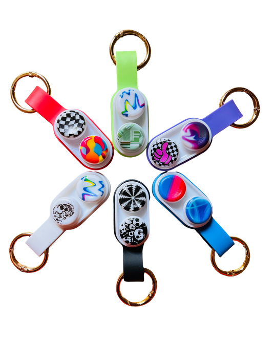 PopPuck Fidget Toy + 2 Free Random Magnetic Beads
