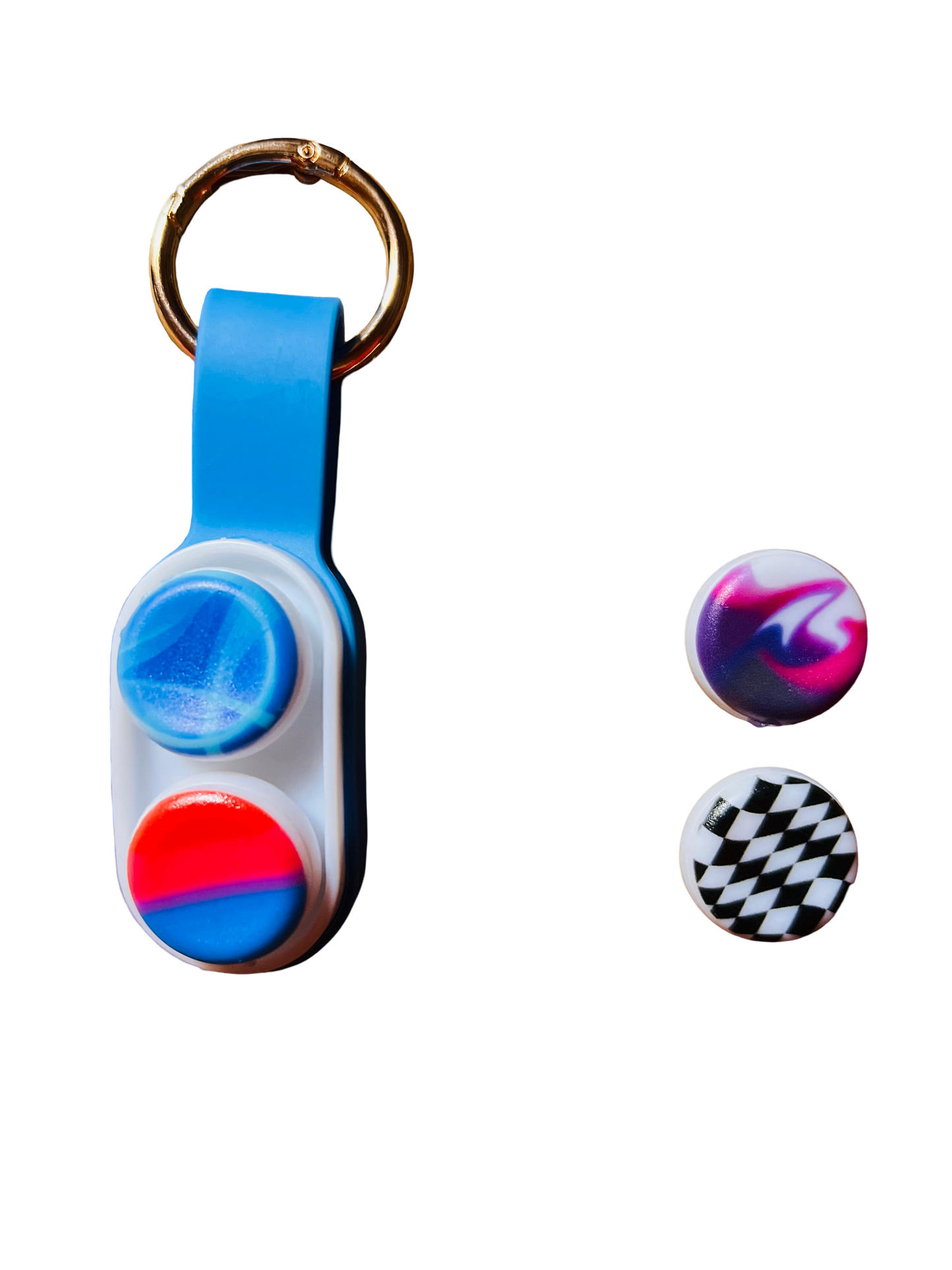 PopPuck Fidget Toy + 2 Free Random Magnetic Beads