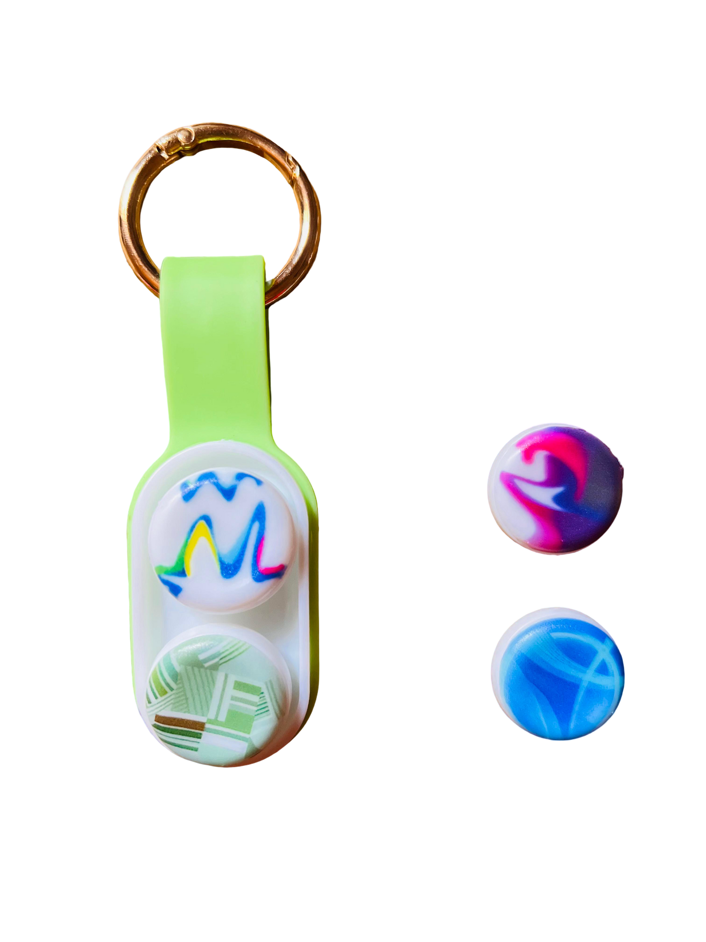 PopPuck Fidget Toy + 2 Free Random Magnetic Beads