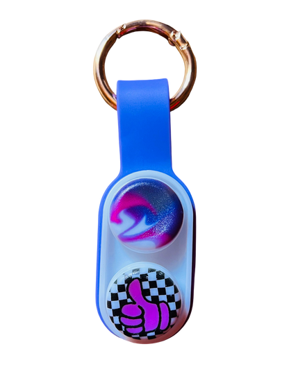 PopPuck Fidget Toy + 2 Free Random Magnetic Beads