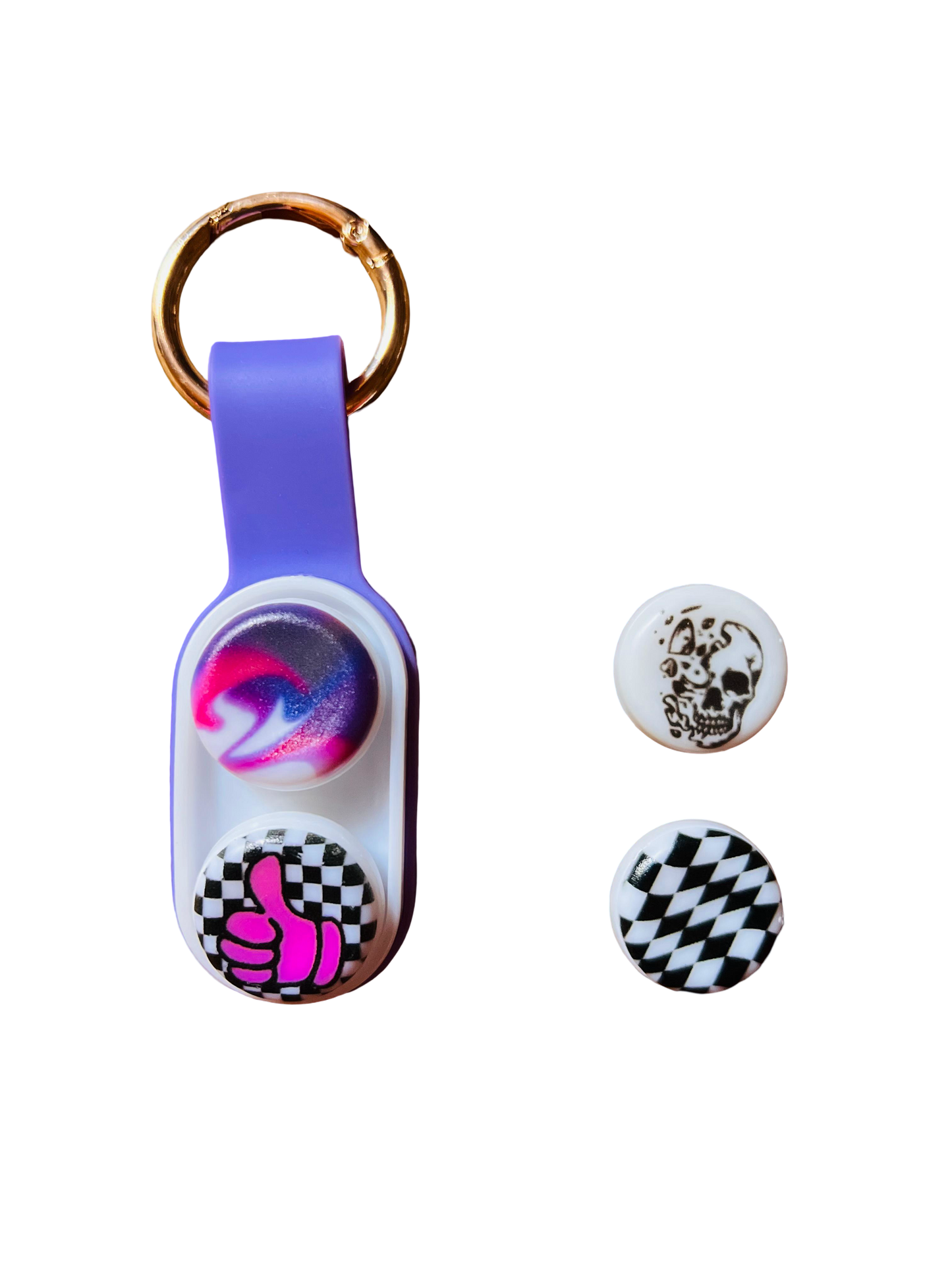 PopPuck Fidget Toy + 2 Free Random Magnetic Beads