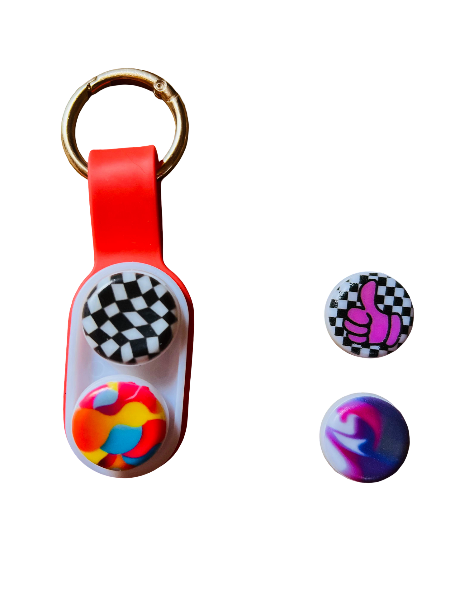 PopPuck Fidget Toy + 2 Free Random Magnetic Beads