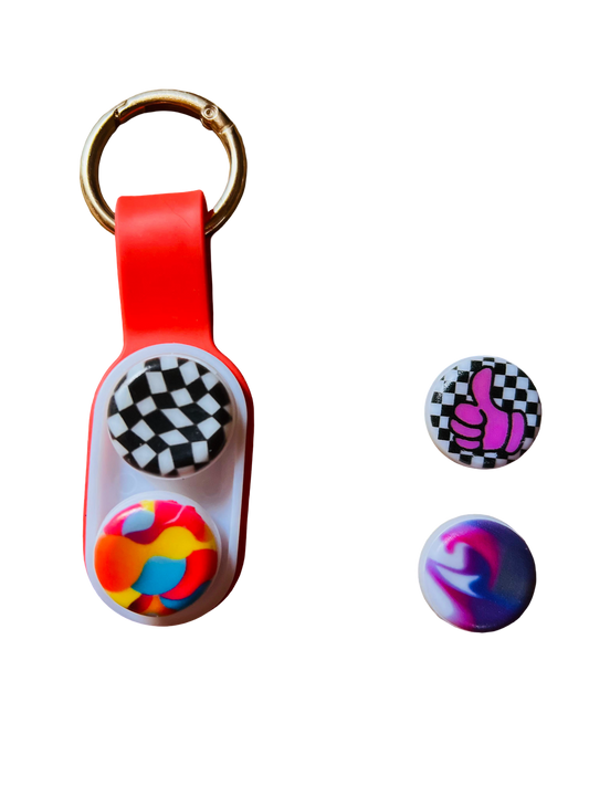 PopPuck Fidget Toy + 2 Free Random Magnetic Beads