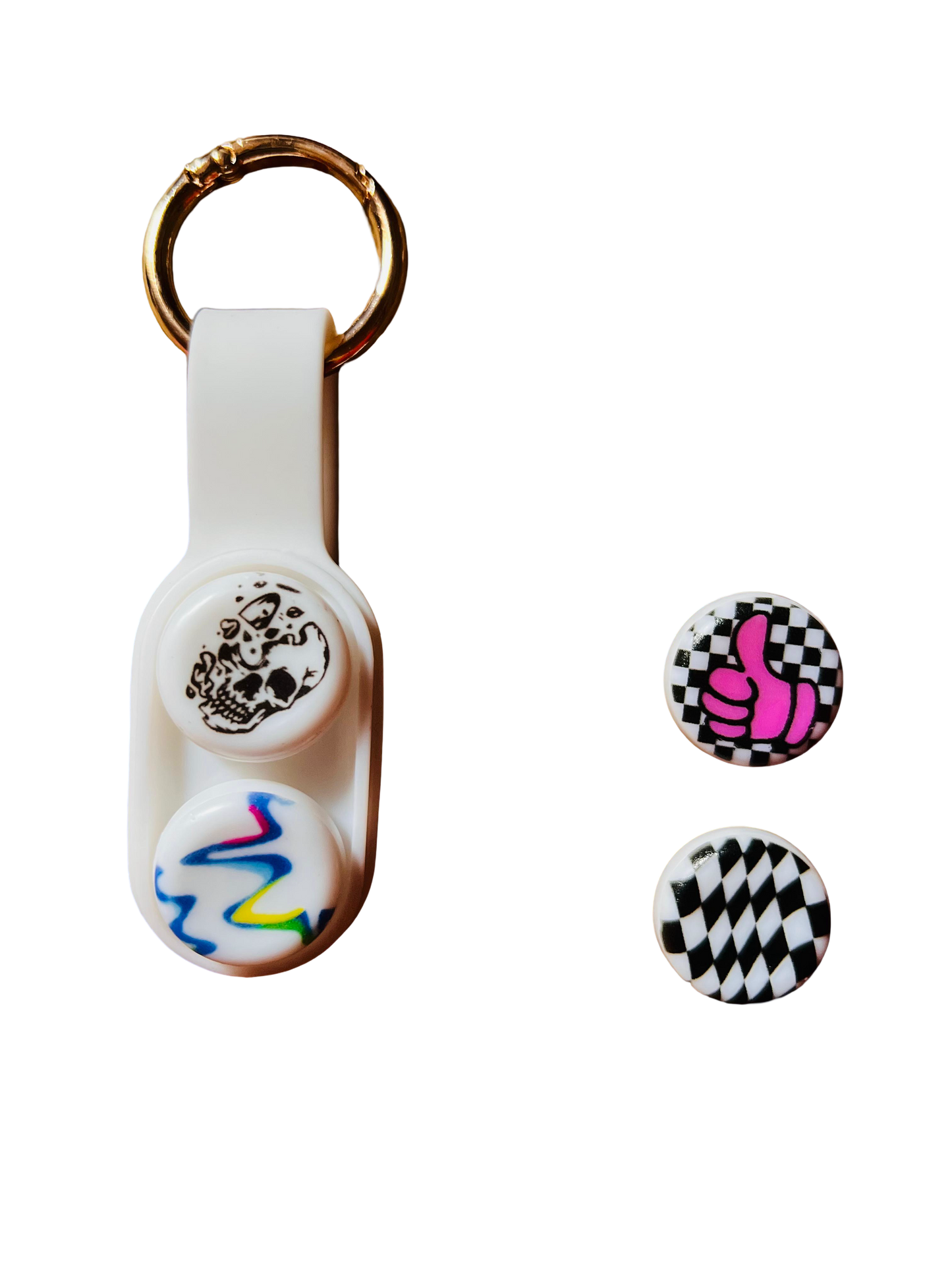 PopPuck Fidget Toy + 2 Free Random Magnetic Beads